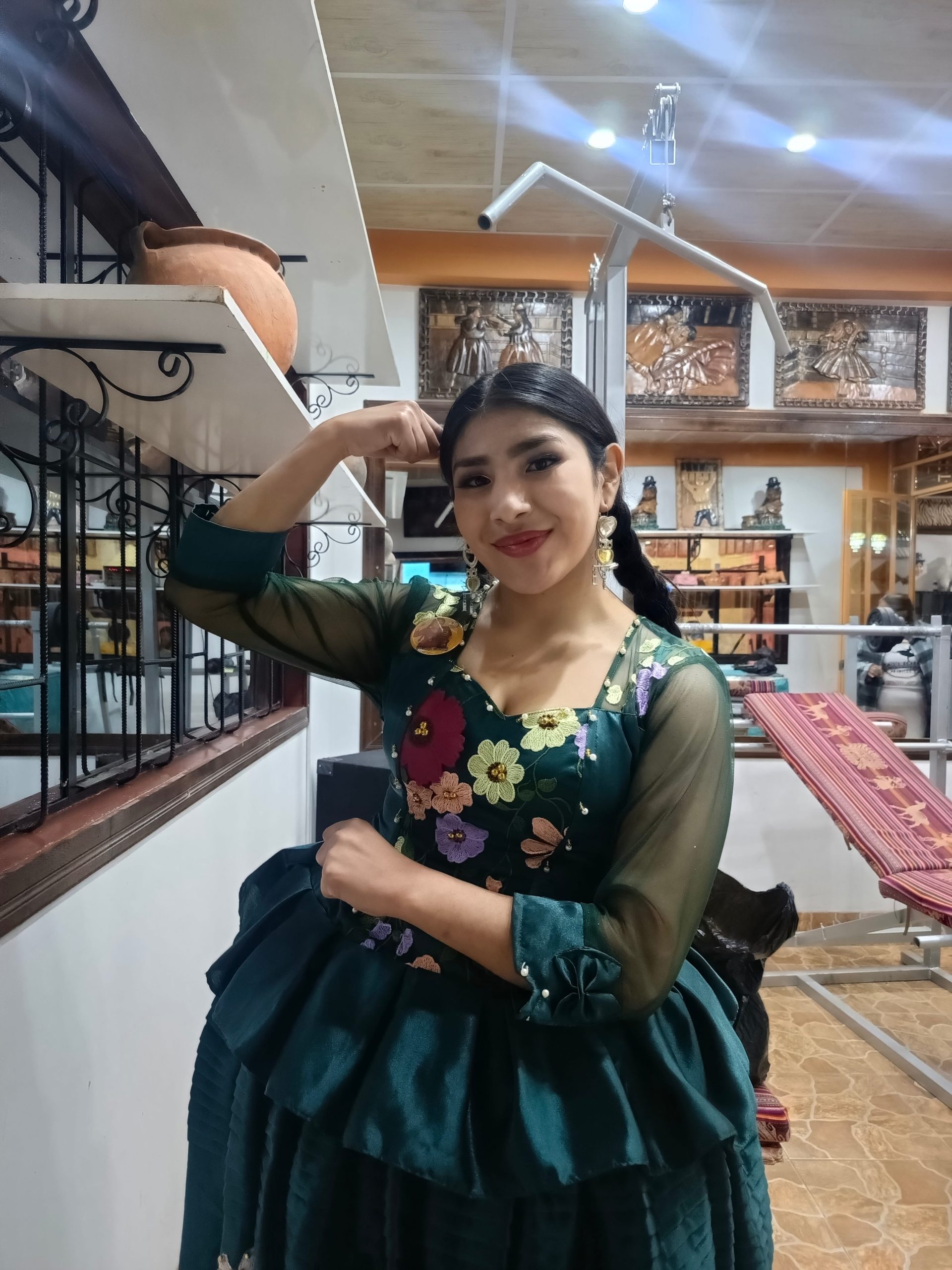 Wrestling cholitas El Alto
